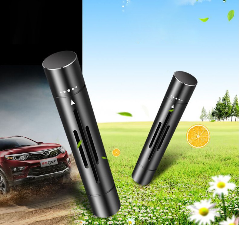 Ароматизатор в автомобиль LanXin освежитель воздуха машину 10 сменных картриджей Черный, фото №3