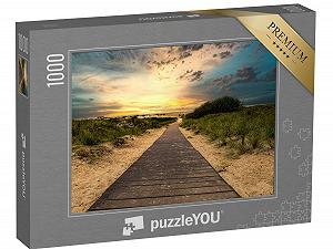 Пазл puzzleYOU Borkum Puzzle Collection "Красивое вечернее небо над Боркумом, Германия" 1000 элементов - Фото 1