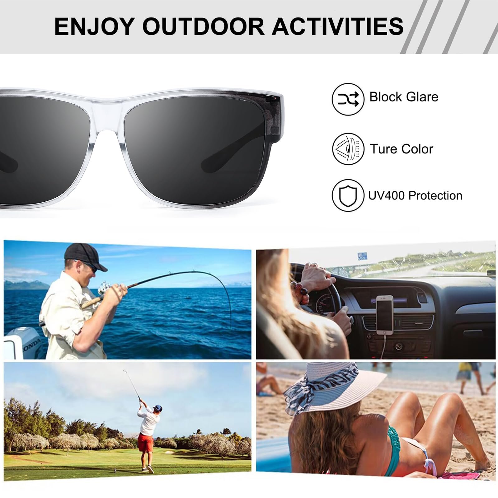 Солнцезащитные очки Женские Cat-Eye SIPHEW UV400, фото №7