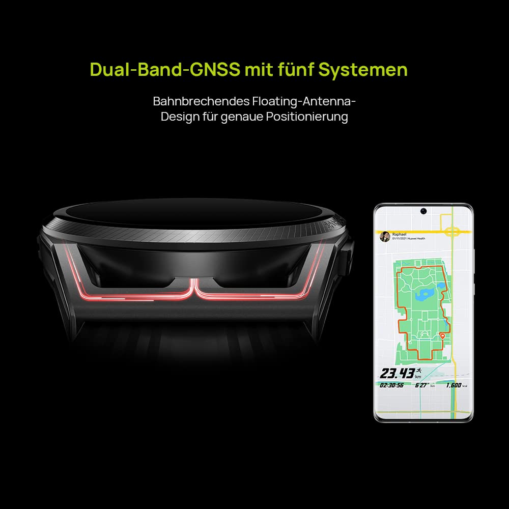 Смарт-годинник HUAWEI WATCH GT Runner 46 мм, Dual-Band-GNSS з 5 системами, фото №4 Смарт-годинник HUAWEI WATCH GT Runner 46 мм, Dual-Band-GNSS з 5 системами, фото №4