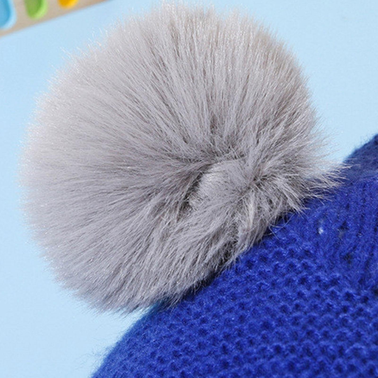 Вязаная шапка-ушанка Zqkimzi для детей, зимняя вязаная, фото №5 Вязаная шапка-ушанка Zqkimzi для детей, зимняя вязаная, фото №5