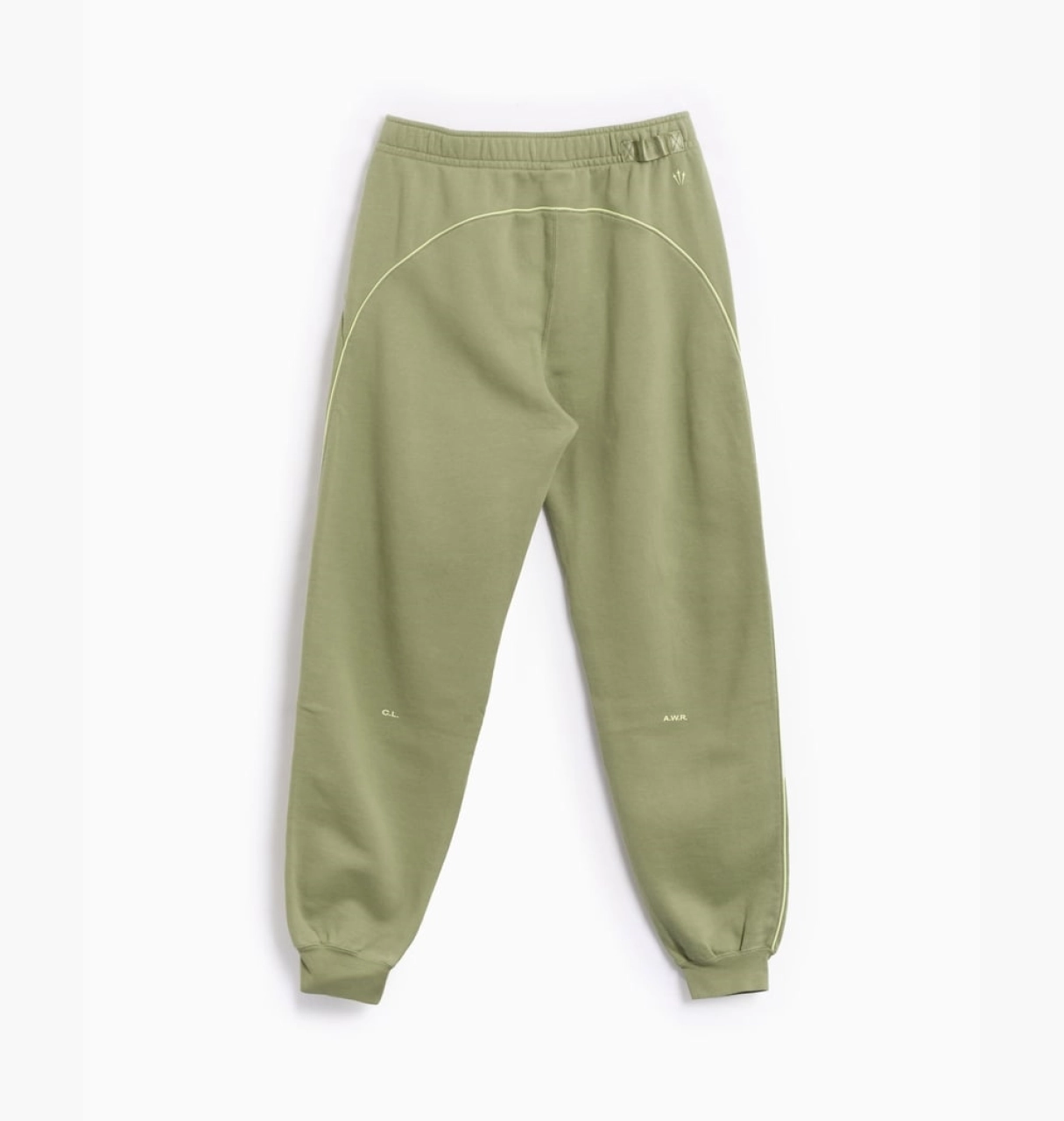 Штаны Nike NOCTA Fleece CS Sweatpant Oil Green/Light Liquid Lime L, фото №5