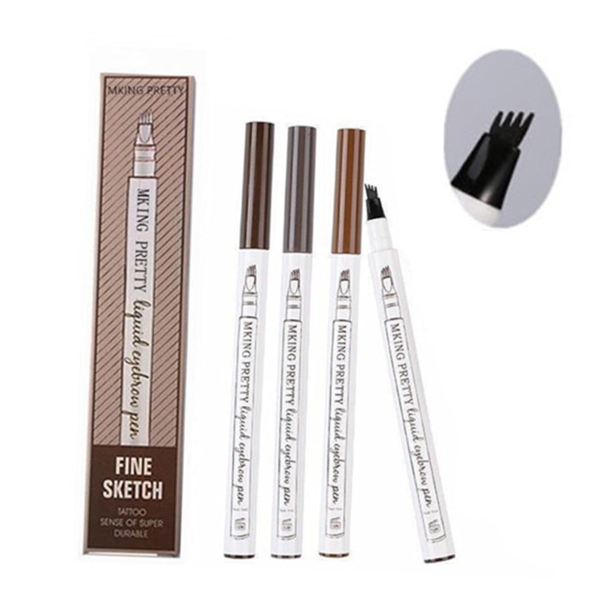 Цвета для бровей HAPINARY 8 шт, фото №4 Цвета для бровей HAPINARY 8 шт, фото №4