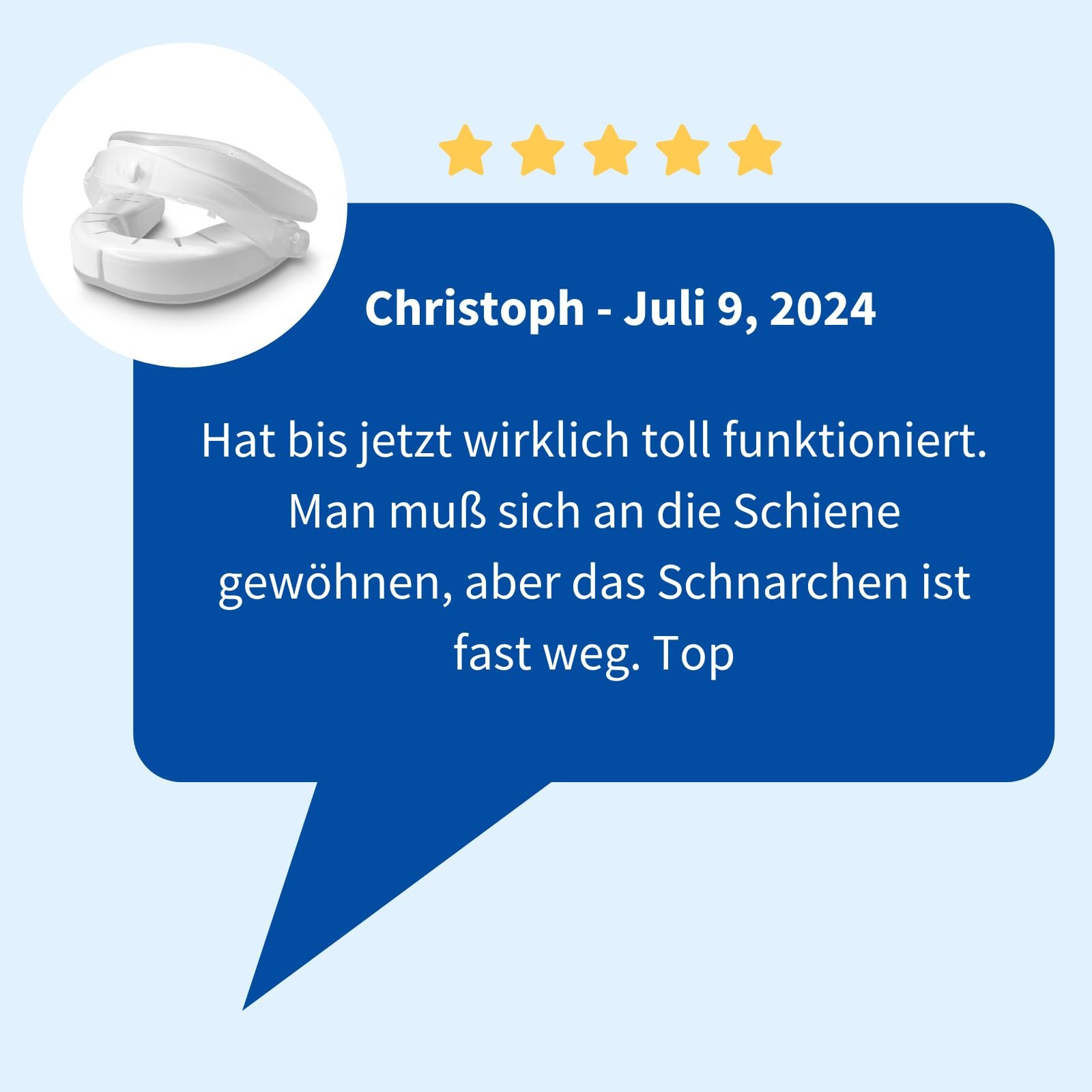 Ротова скоба від хропіння High-End S, фото №7