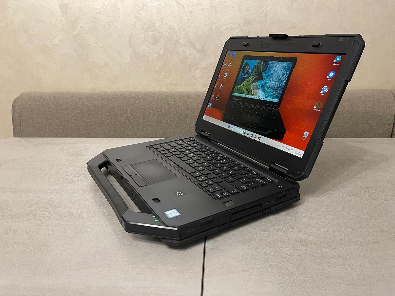 Захищений ноутбук Dell 5414 Rugged, 14" FHD IPS, i7-6600U, 16GB, 256GB SSD, 4G LTE, фото №2