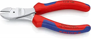 Бокорезы усиленные KNIPEX 74 05 160 (160 мм) synthetic.ua - Фото 1
