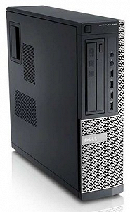 Комп'ютер Dell OptiPlex 790 / Intel Core i7-3770 / RAM 32 ГБ / SSD 256 ГБ / LAN / Windows 11 / Black - Фото 1