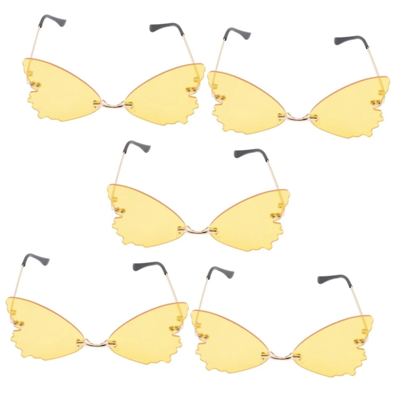 Набір окулярів PACKOVE, 5 шт, модні, для жінок, легкі, зручні, без оправи, фото №1