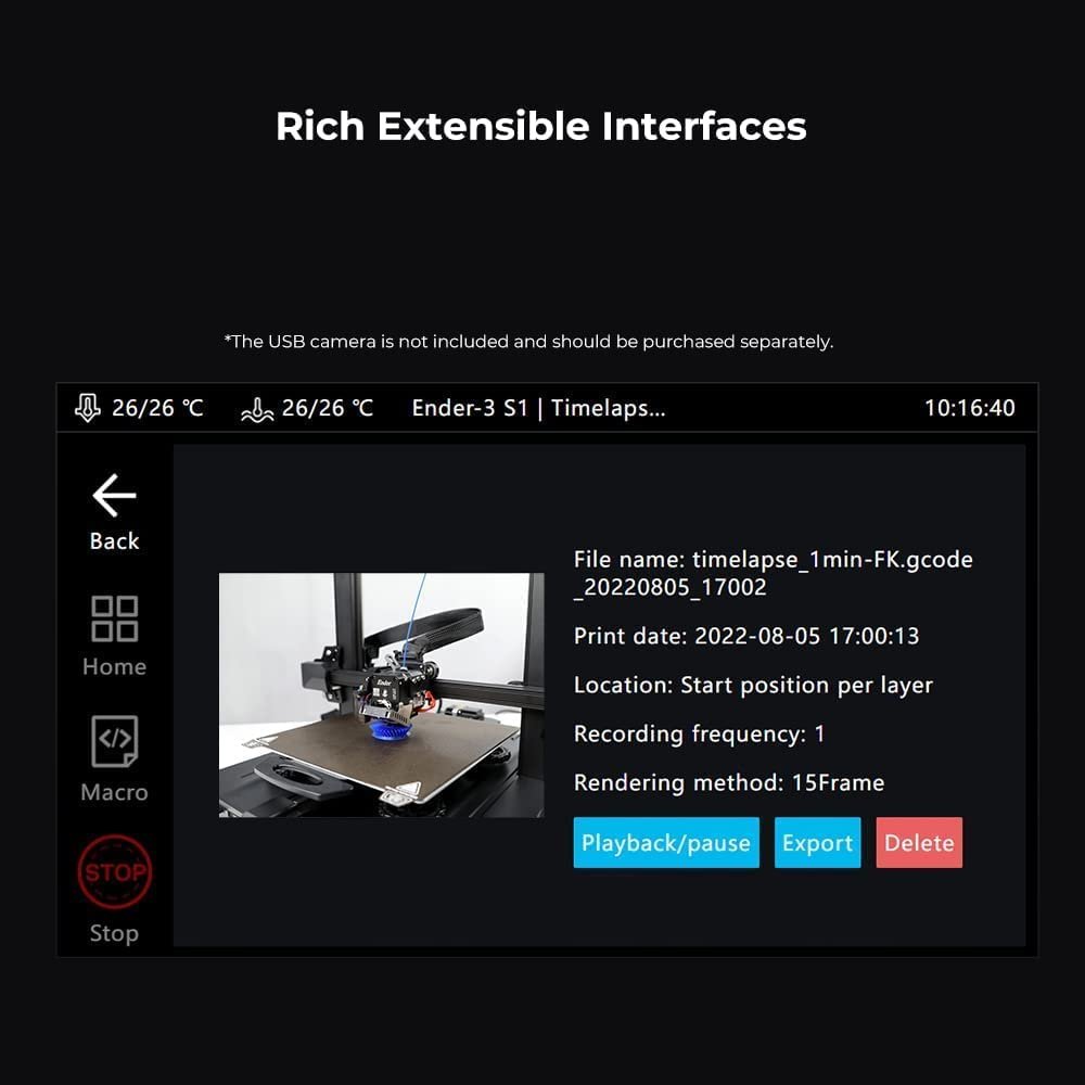 Планшет 7" Creality Sonic Pad для управления 3д принтером / 2/8Gb / Klipper / Черный, фото №7
