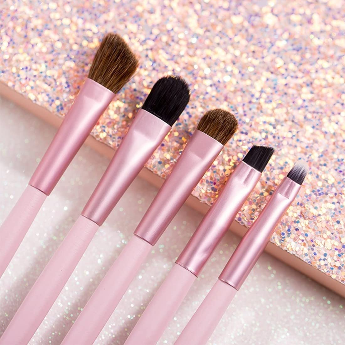 Кисти SJBAUTYO 5 штук для глаз, фото №3 Кисти SJBAUTYO 5 штук для глаз, фото №3