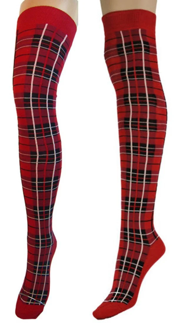 Гольфи Tartan Check Дизайнерські вище коліна, фото №1