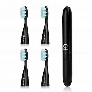 Дорожня електрична зубна щітка MitButy Водонепроникна Портативна на батарейках Дорожній футляр-ковпачок - Фото 1