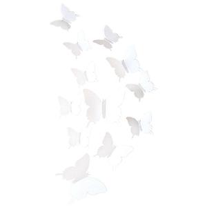 Набір наклейок на стіну 3D Butterflies PVC 12 шт. - Фото 1