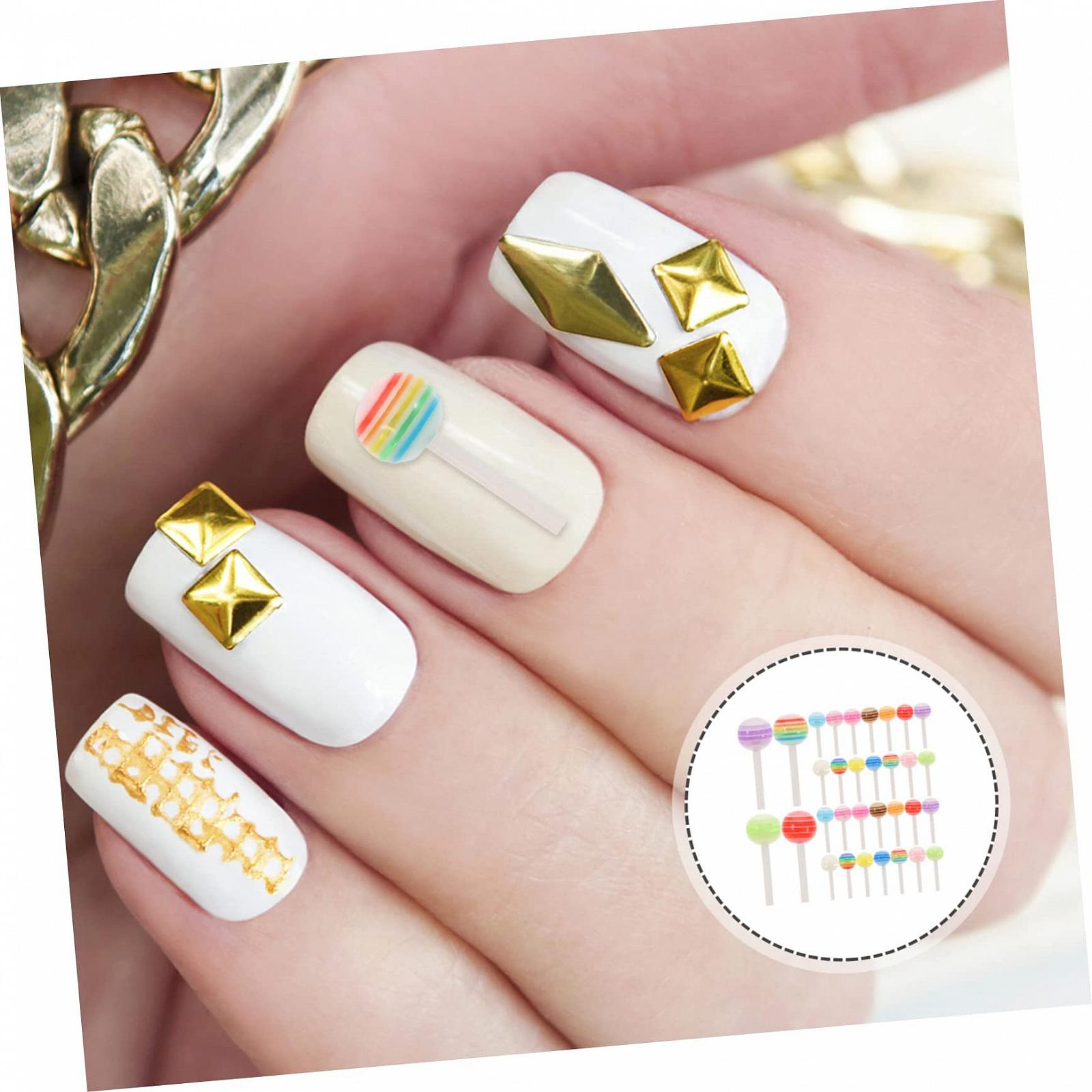 Підвіска для нігтів Смола Цукерки Gummy Bears 3D, фото №5