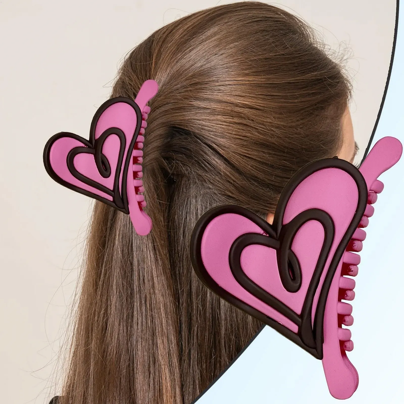 Милые Заколки для Волос Яркого Цвета для Спорта, Свиданий, Прогулок, Ежедневного Использования, Вечеринок, фото №6