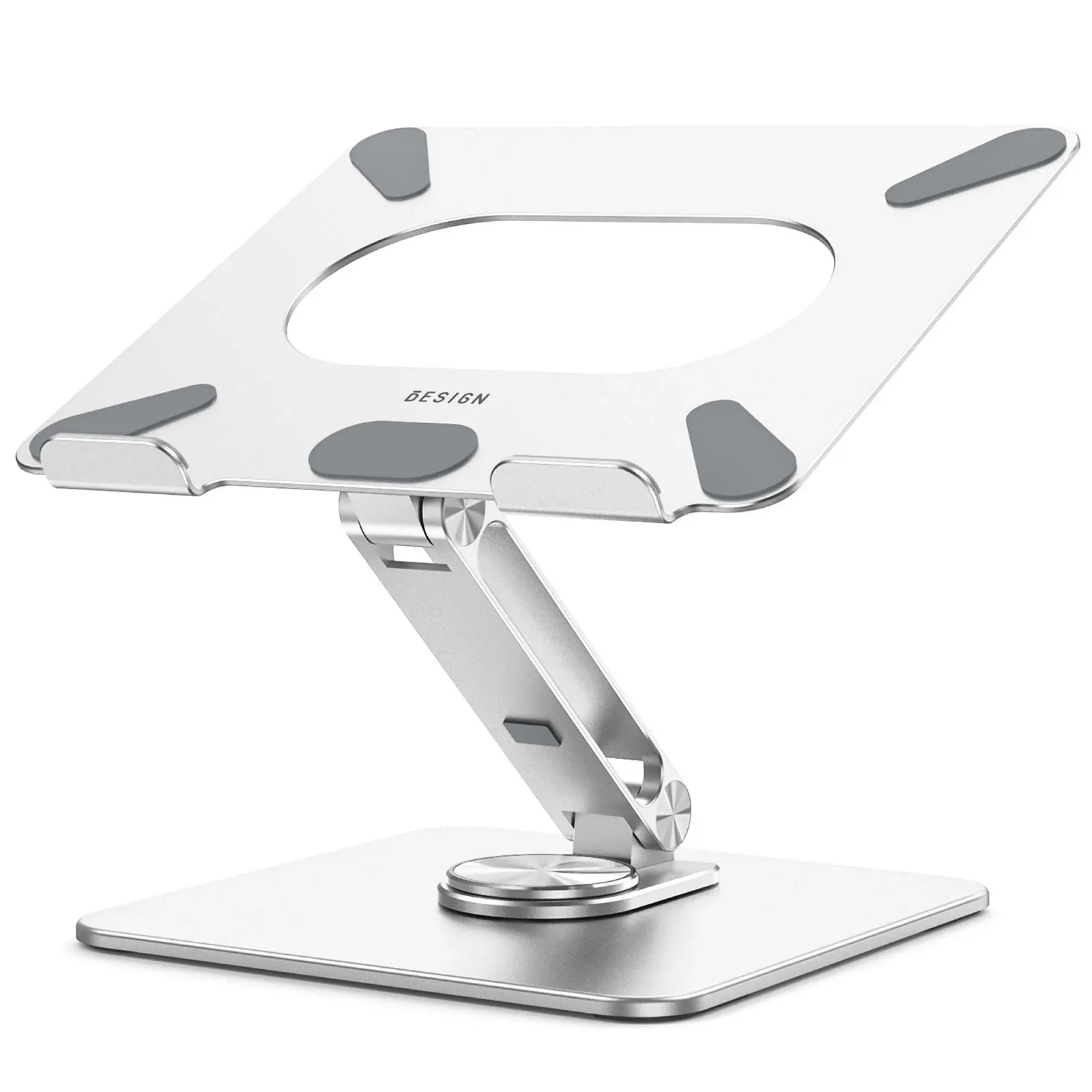 Підставка для ноутбука BESIGN LSX7 з основою, що обертається на 360 градусів, регульована ергономічна, фото №1