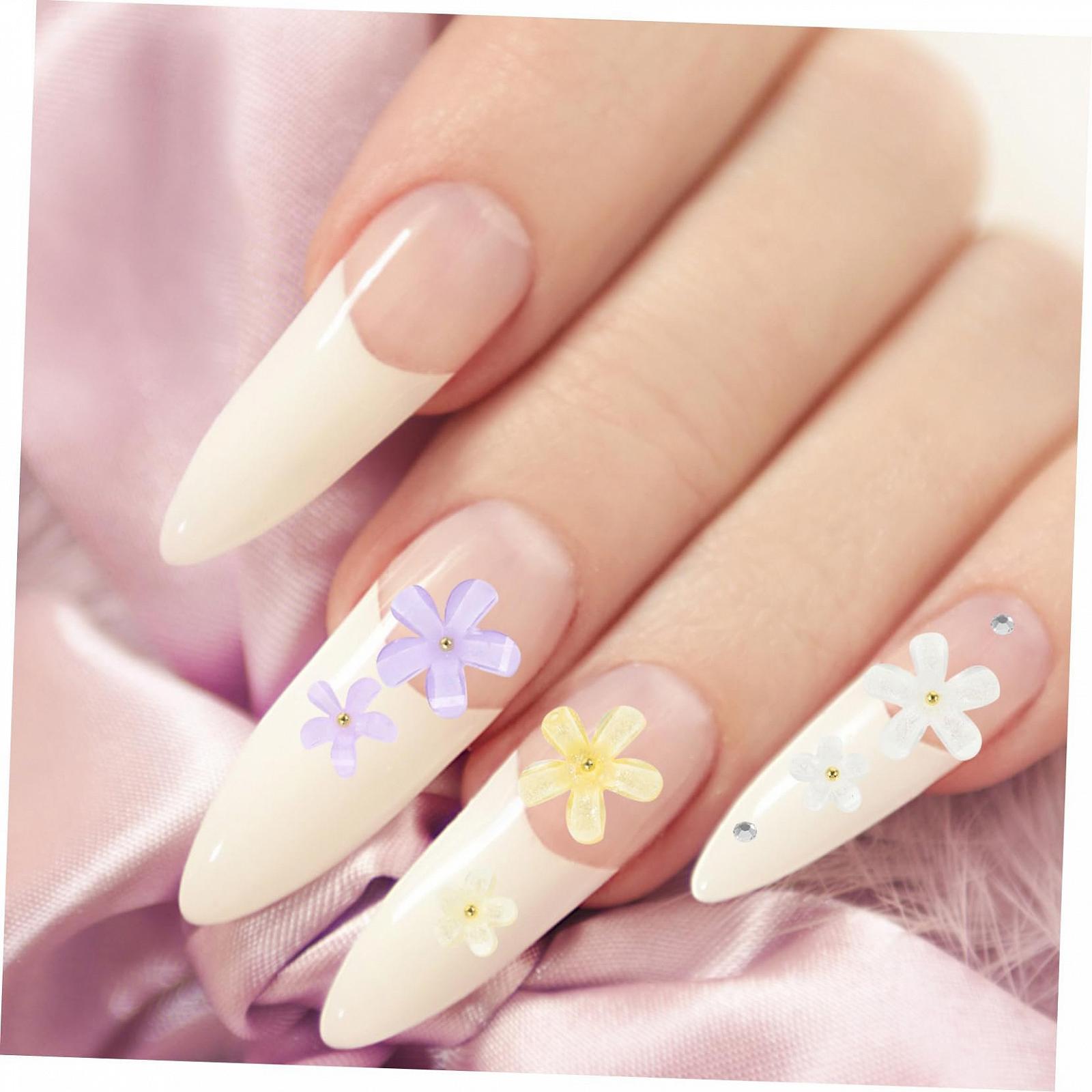 3D Цветы Подвески для ногтей Аксессуары для нейл-арта Пластиковые Самодельные Украшения для ногтей для женщин Украшения для ногтей для ногтей Чехлы для мобильных телефонов Открытки, фото №7