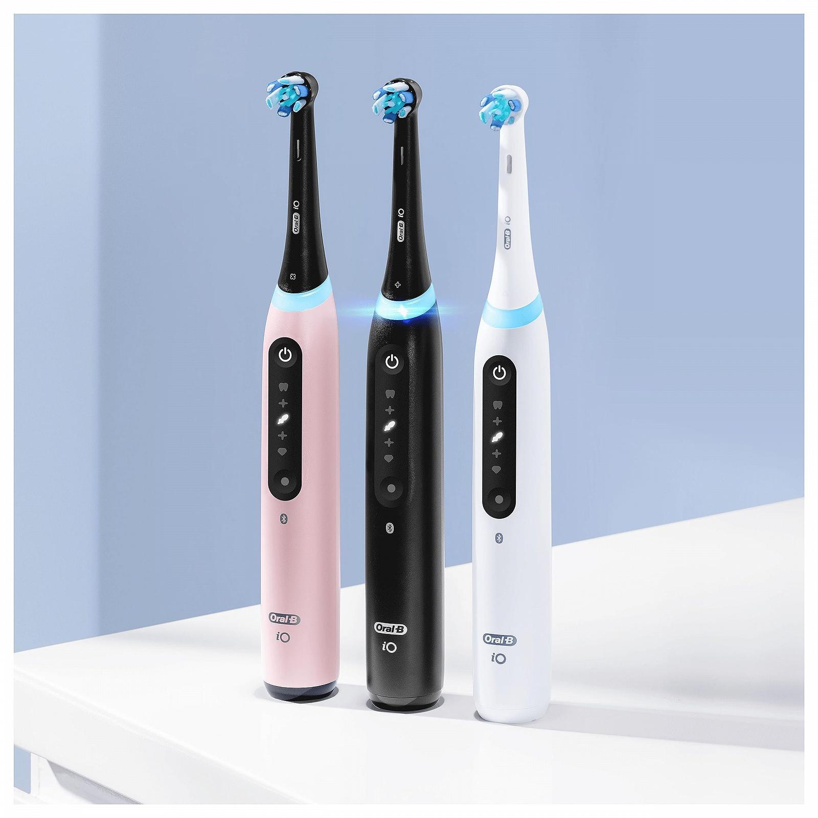 Электрическая зубная щетка Oral-B iO5 5 режимов Черный и розовый, фото №5