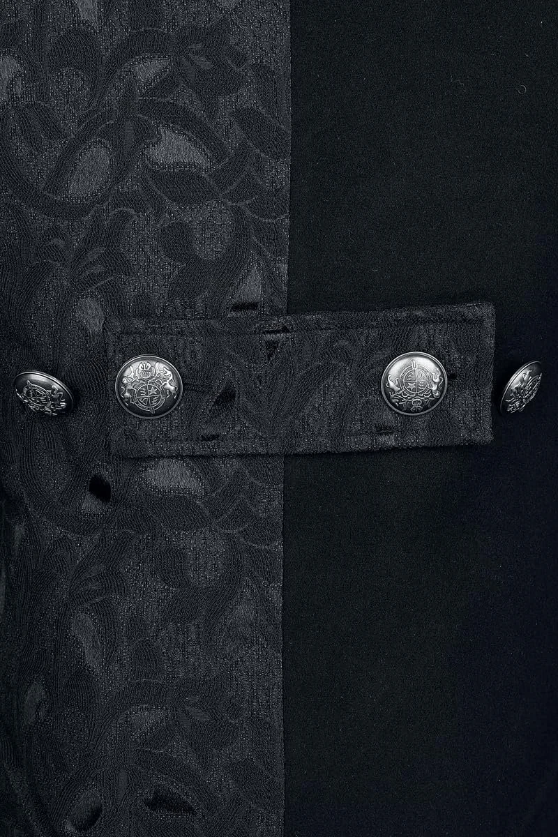 Пальто Gothicana by EMP Чорний, фото №4