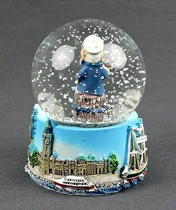 Снігова куля Buddel-Bini Капітан Моряк Гамбург Блискуча Куля synthetic.ua - Фото 1