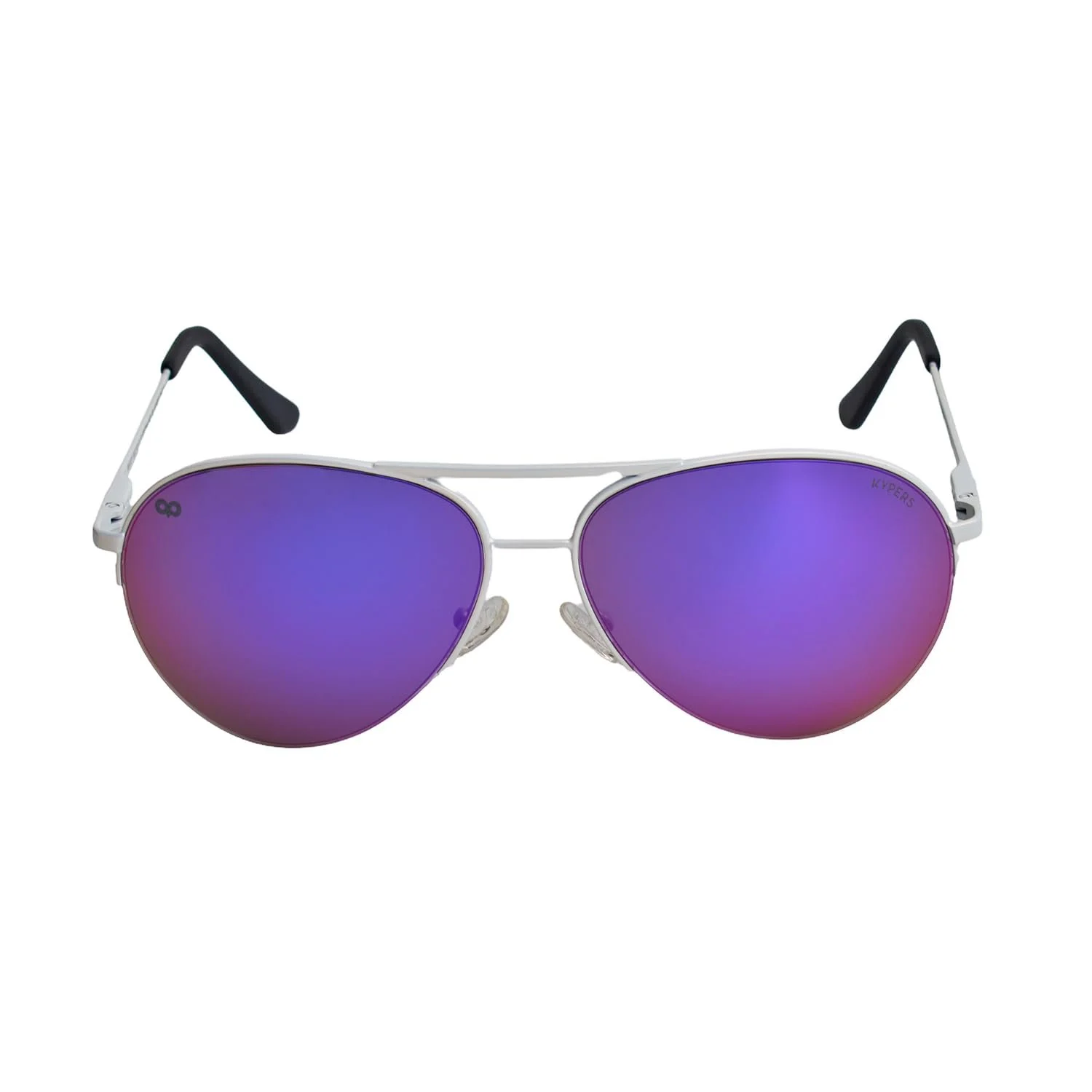Сонцезахисні окуляри Овальні Kypers Maxy Метал Білий, фото №3