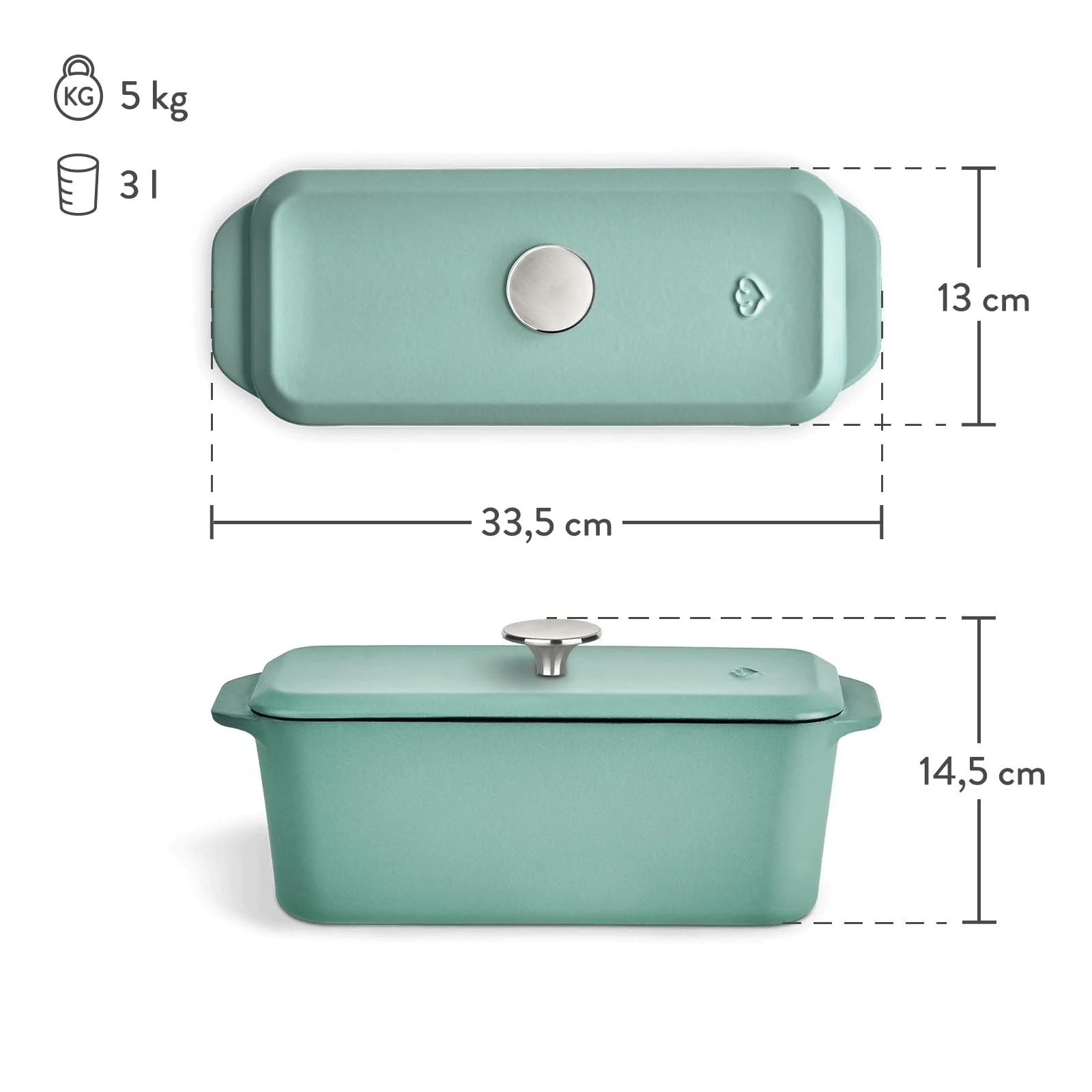 Форма для хлеба чугунная, фото №2 Форма для хлеба чугунная, фото №2