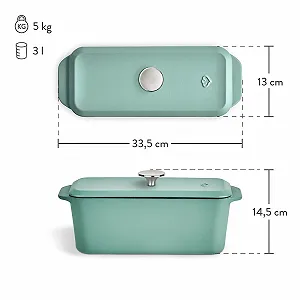 Форма для хлеба чугунная цена на synthetic.ua - Фото 1 Форма для хлеба чугунная synthetic.ua - Фото 1