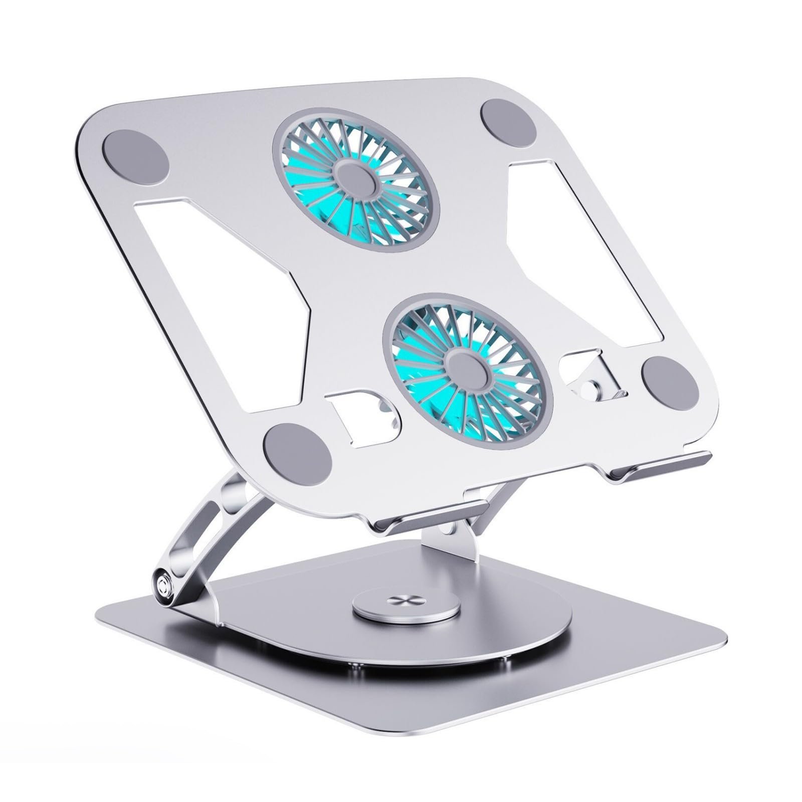 Регулируемая Подставка для Ноутбука с Разными Углами Наклона Углеродистая Сталь Регулировка Держатель для Прочности и Стабильности в Любых Условиях Складная Подставка для Ноутбука, фото №3