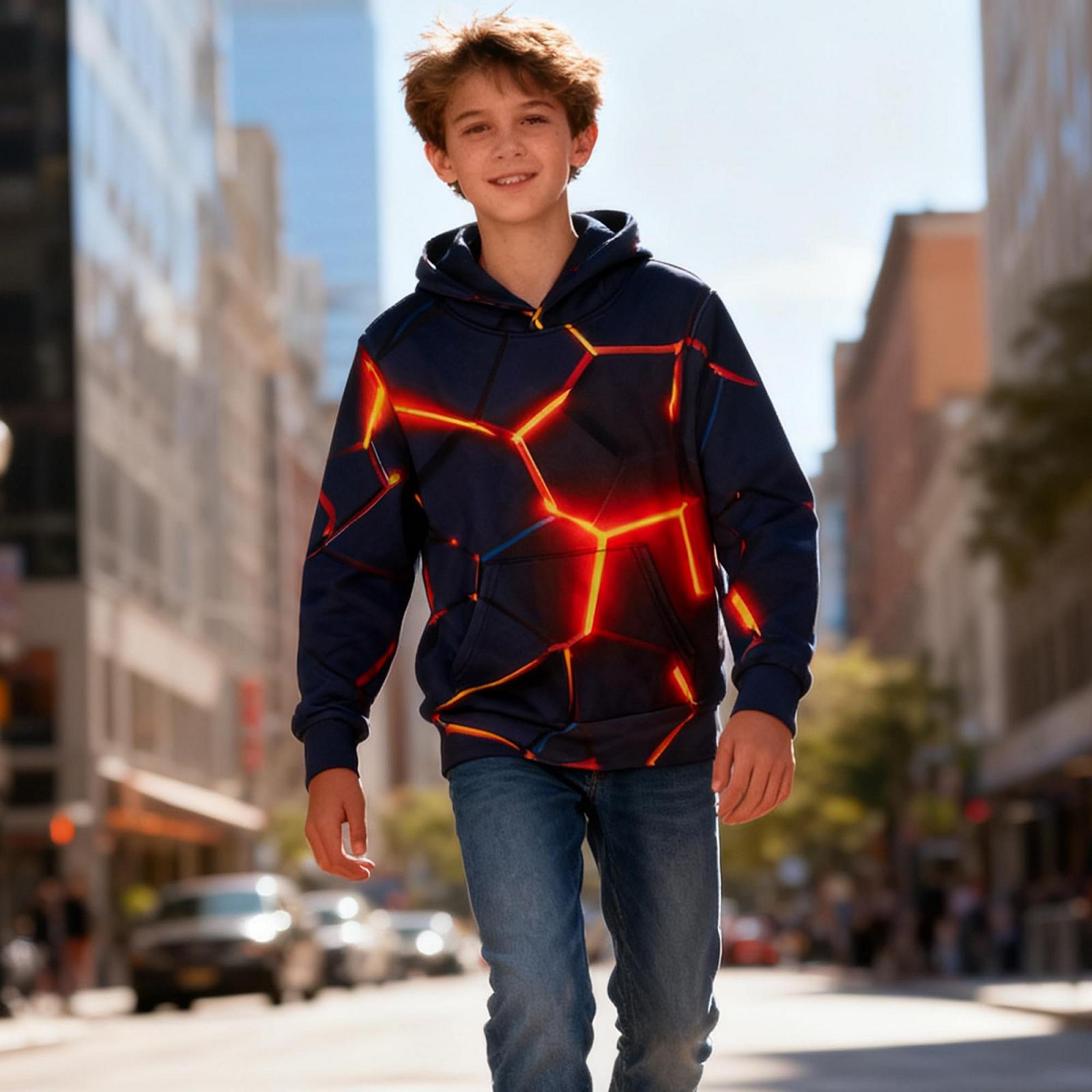 Дитяча Толстовка kids4ever Унісекс 3D Смішний Принт, фото №4