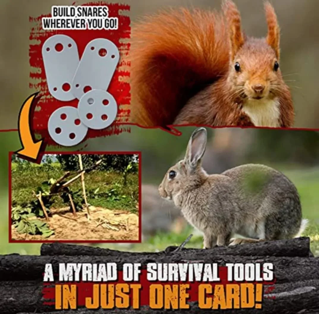 Набір для виживання Мультитул 22 в 1 для кемпінгу/бушкрафту/походів/полювання/пригод на відкритому повітрі (риболовля), фото №6