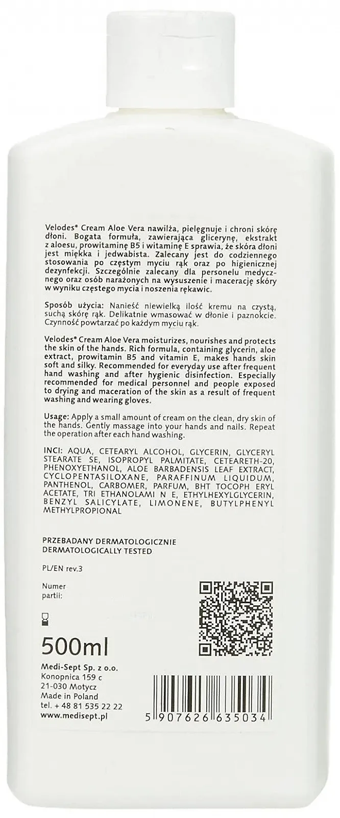 Крем для захисту рук MEDISEPT 500 мл, фото №2