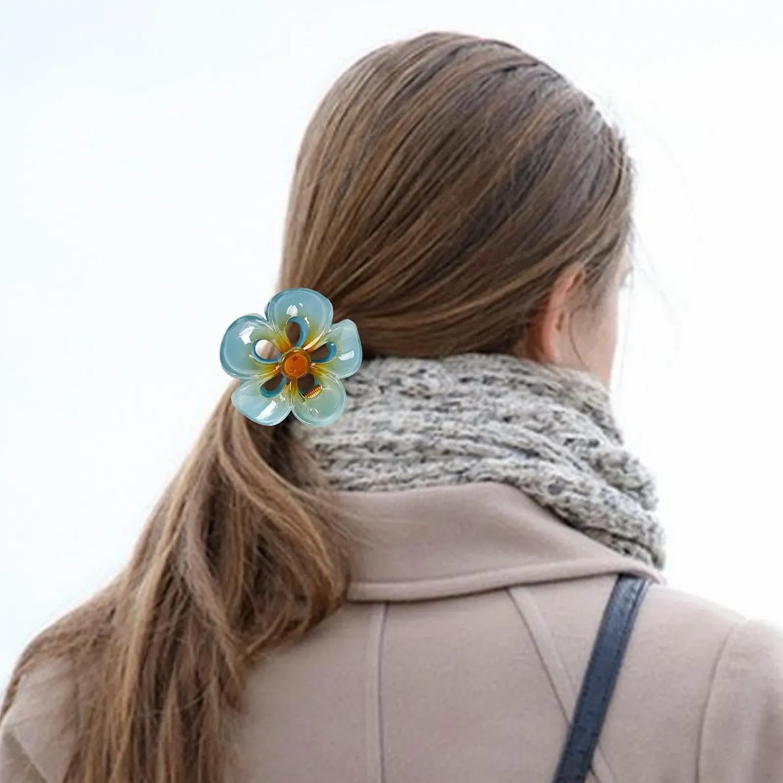 Заколки для волос Акриловые Прочные Зажимы для волос для женщин Аксессуары для укладки волос Большие нескользящие Заколки для волос для пляжей, фото №2 Заколки для волос Акриловые Прочные Зажимы для волос для женщин Аксессуары для укладки волос Большие нескользящие Заколки для волос для пляжей, фото №2