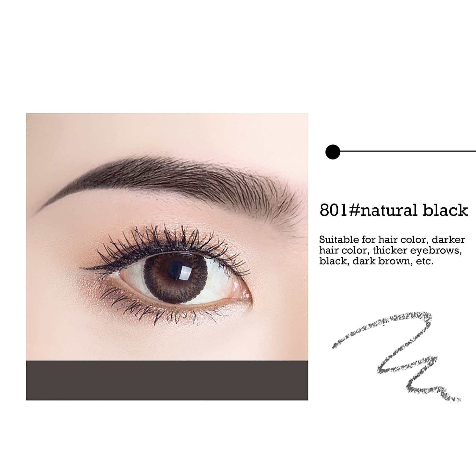 Пудра для брів Waterproof Eyebrow Stamp (A, один розмір), фото №2 Пудра для брів Waterproof Eyebrow Stamp (A, один розмір), фото №2