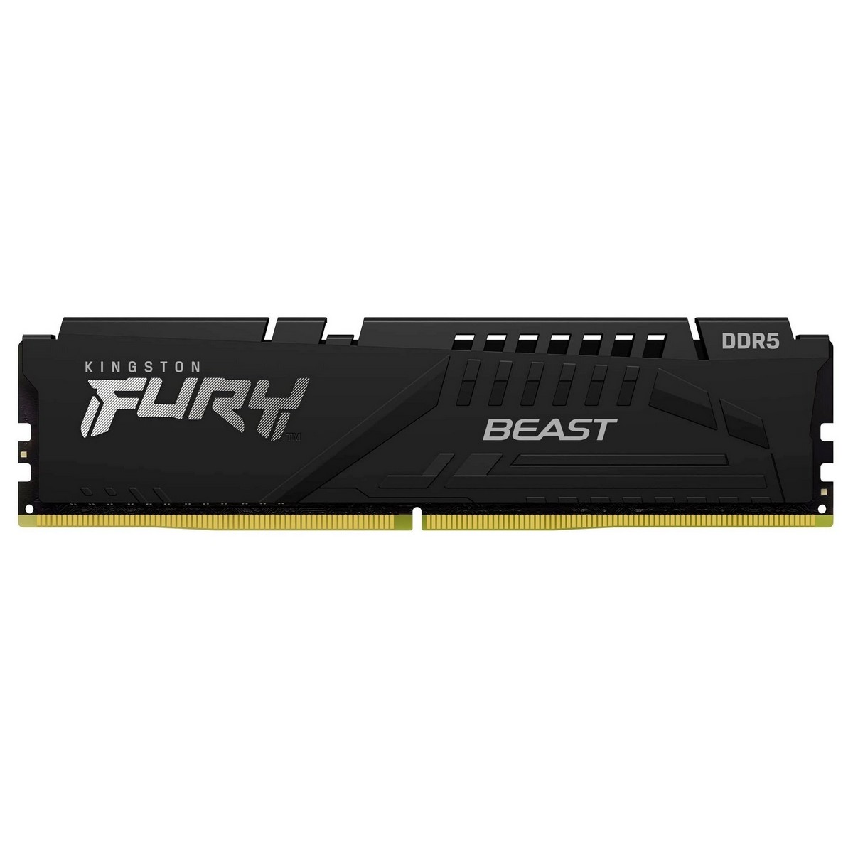 Оперативна пам'ять для комп'ютера Kingston DDR5 32GB KIT 16GBx2 5600 FURY Beast Black EXPO (KF556C36BBEK2-32), фото №1