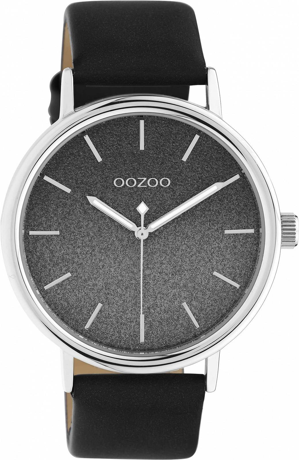 Жіночий годинник Oozoo Timepieces, наручний годинник зі шкіряним ремінцем 20 мм аналоговий, фото №1