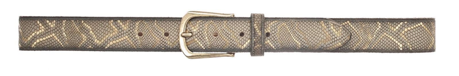 Ремень b.belt Sabia Золотая кожа W100 Sabia Gold #1, фото №2