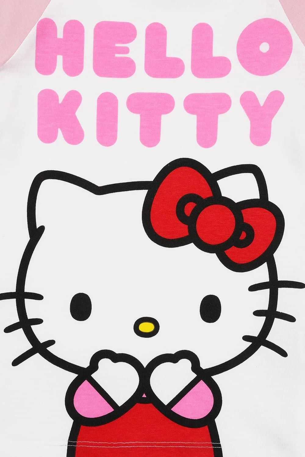 Комплект піжами для дівчат Hello Kitty Шорти, фото №2 Комплект піжами для дівчат Hello Kitty Шорти, фото №2