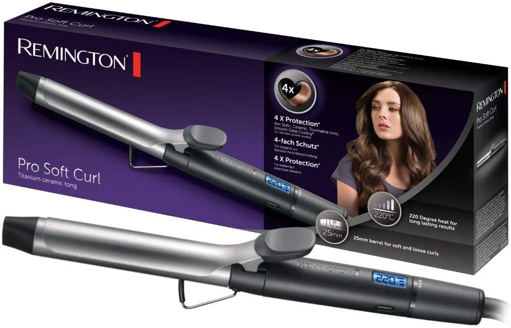 Плойка Remington Pro Soft Curl 25 мм 130-220°C, фото №1