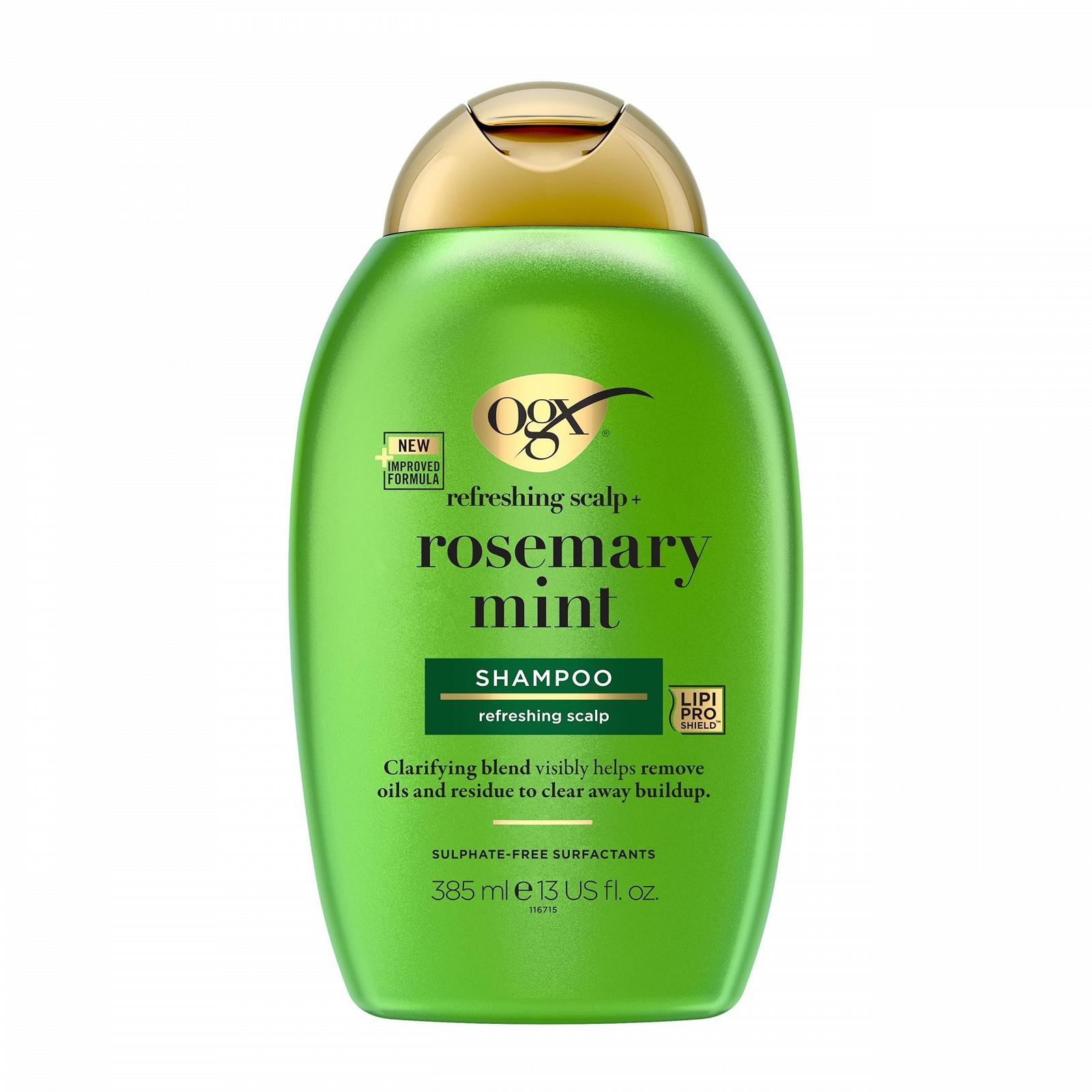 Шампунь OGX Refreshing Scalp+ Rosemary Mint Очищаючий 385 мл, фото №1 Шампунь OGX Refreshing Scalp+ Rosemary Mint Очищаючий 385 мл, фото №1