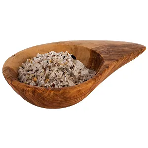 Миска APS из оливкового дерева Набор из 2 штук 12.50 см x 8 см x 2.50 см Цвет дерева synthetic.ua - Фото 1