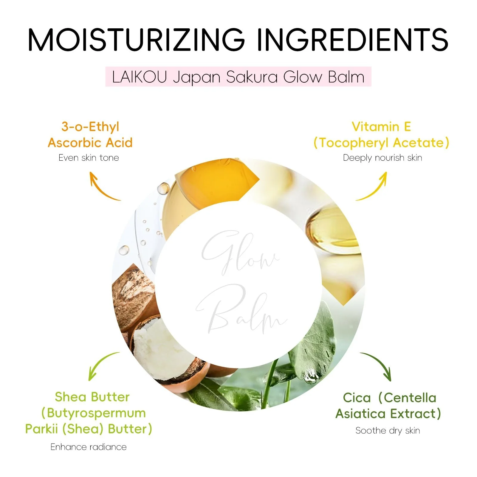 Лосьйон-стік для тіла Sakura Non Greasy Cherry Blossom Зволожуючий, фото №2