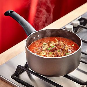 Ковш Judge Everyday 16 см с крышкой 1,2 л алюминиевый Teflon synthetic.ua - Фото 1