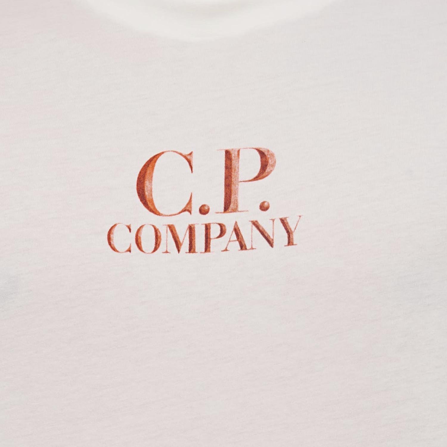 Футболка C.P. Company 30/1 jersey logo XL, фото №2