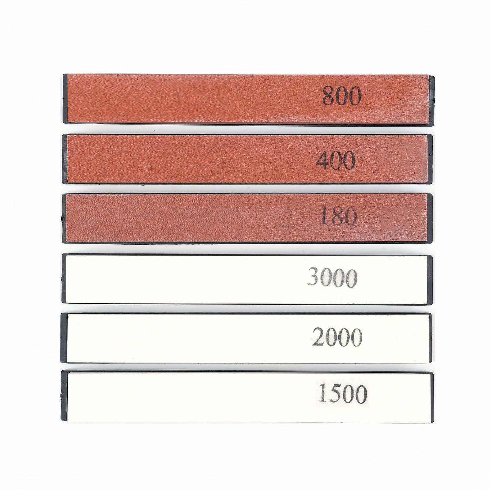 Точило для ножів ручна система заточування з 6 каменями та затискачем фіксованого кута 360 градусів 180 градусів фліп, фото №3 Точило для ножів ручна система заточування з 6 каменями та затискачем фіксованого кута 360 градусів 180 градусів фліп, фото №3