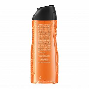 Гель для душа adidas Team Force 3-в-1 для тела, волос и лица Веганская формула 400 мл synthetic.ua - Фото 1