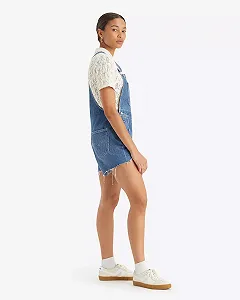 Жіночі шорти Levis - Vintage Shortall Mend Me Not - XL synthetic.ua - Фото 1