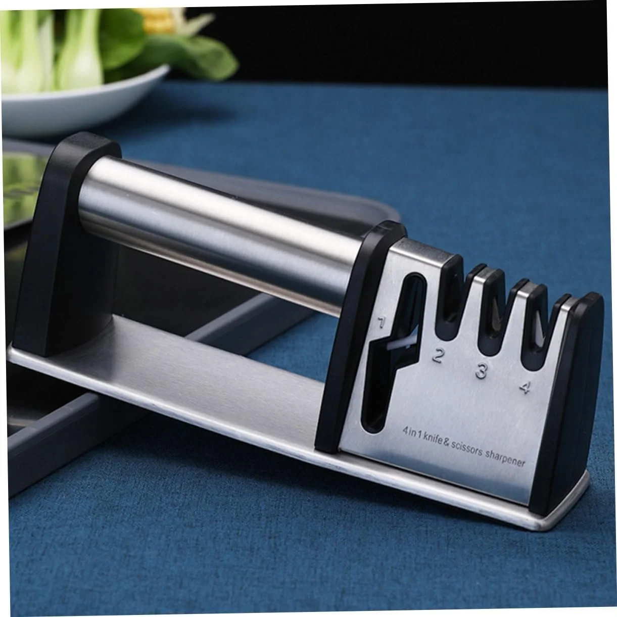 Точилка для ножей Побытовая Эргономичная Нескользящая для ножей и ножниц, фото №6