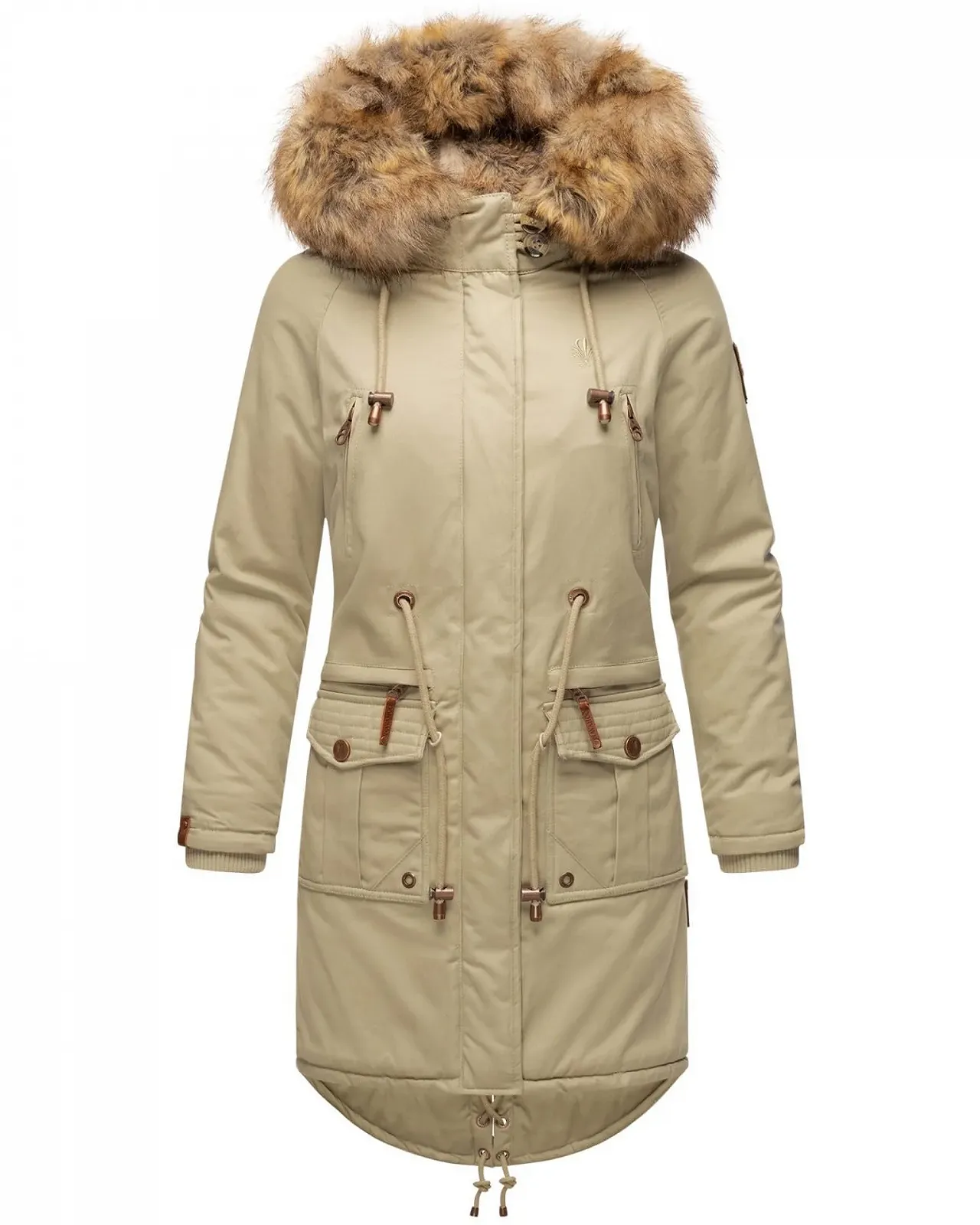 Женская зимняя парка Navahoo B824 с теплой подкладкой и капюшоном, фото №2