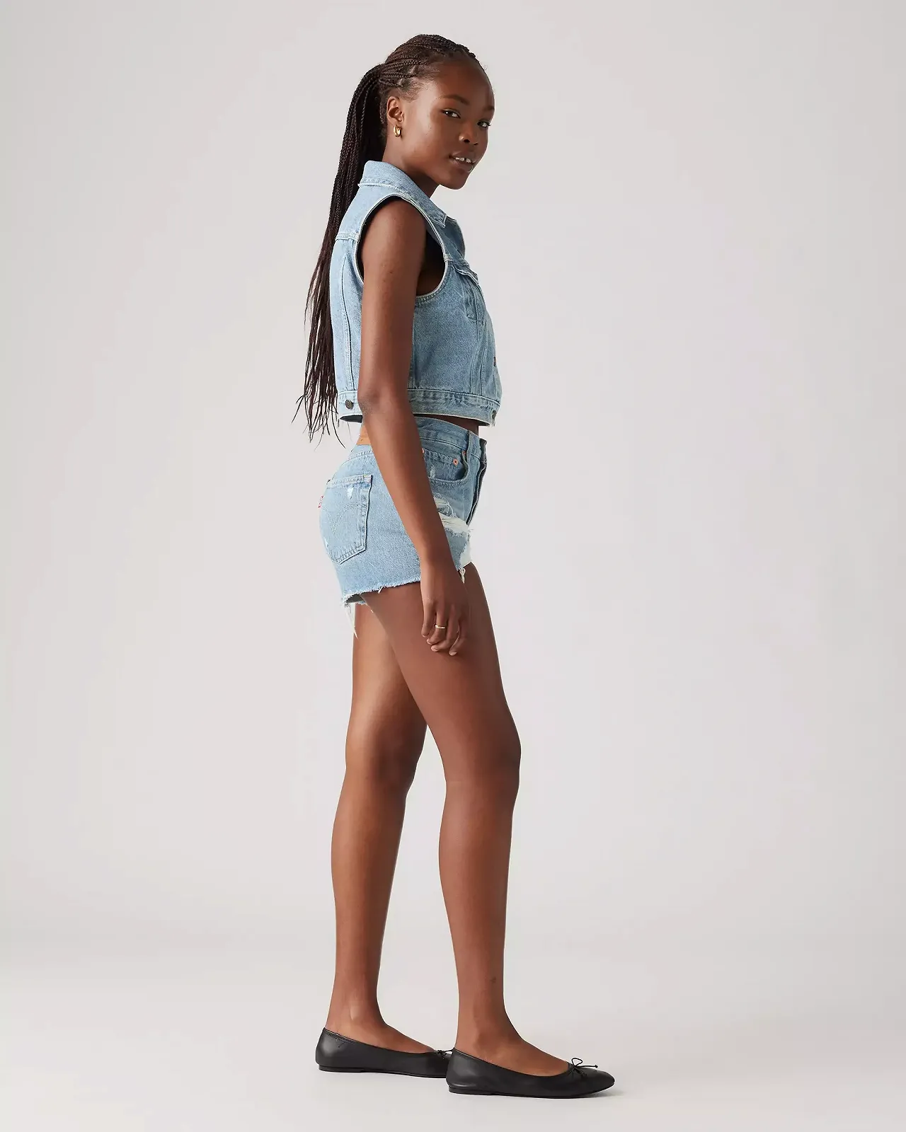 Жіночі шорти Levis - 501 Original Short Camp Point - Womens - 30, фото №4