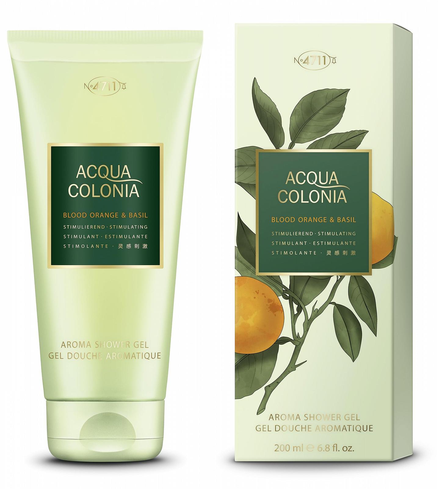 Гель для душу 4711 Acqua Colonia Blood Orange & Basil Stimulating Wellness 200 мл, фото №1 Гель для душу 4711 Acqua Colonia Blood Orange & Basil Stimulating Wellness 200 мл, фото №1